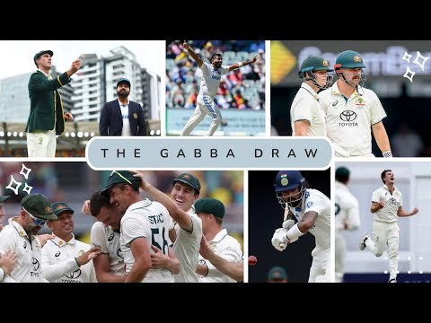 🚨LIVE #47 | Gabba Test Ends in a Draw | 3rd Test - Review &amp; Analysis