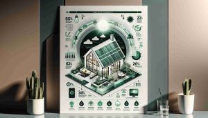 An ultra high definition realistic representation of a poster showcasing tips for energy-efficient living during peak hours. The poster has a green and white color scheme, reflecting the theme of sustainability. It depicts various infographic-style images, such as a drawing of a modern house incorporating solar panels, energy-efficient appliances amidst a setting sun, symbolizing peak hours. The tips provided could include using natural light, limiting the use of high power appliances during peak times, and making use of energy-saving settings on devices.